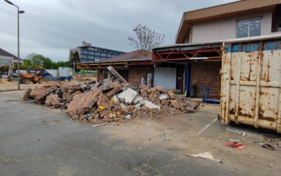 Démolition du centre commercial – que deviennent les déchets ?