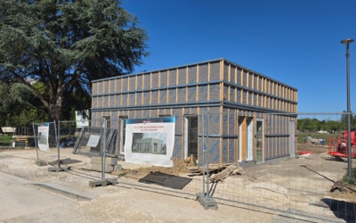 Avancement de la construction du Cèdre